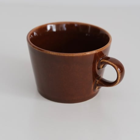 ARABIA KILTA BROWN COFFEE CUP