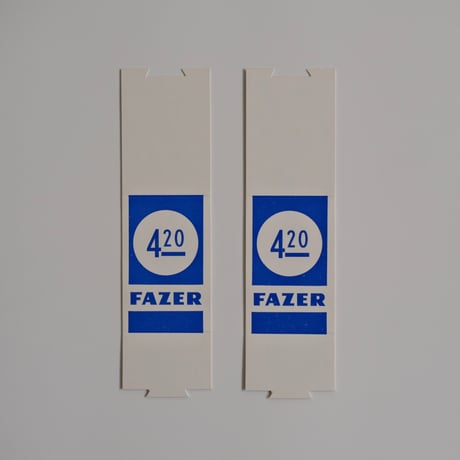 FAZER PRICE CARD