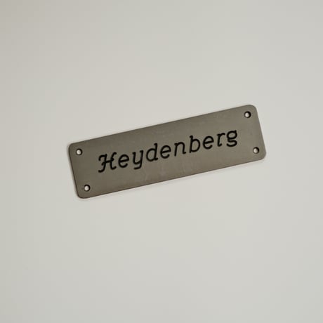 Heydenberg Metal Plate