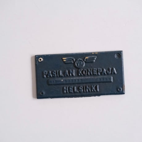 FINNISH NATIONAL RAILWAY 'VR' SIGN