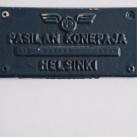 FINNISH NATIONAL RAILWAY 'VR' SIGN