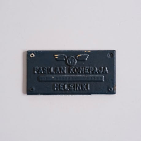 FINNISH NATIONAL RAILWAY 'VR' SIGN