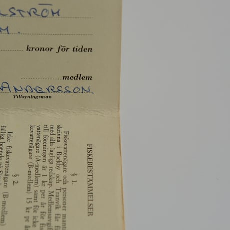Fishing Tickets