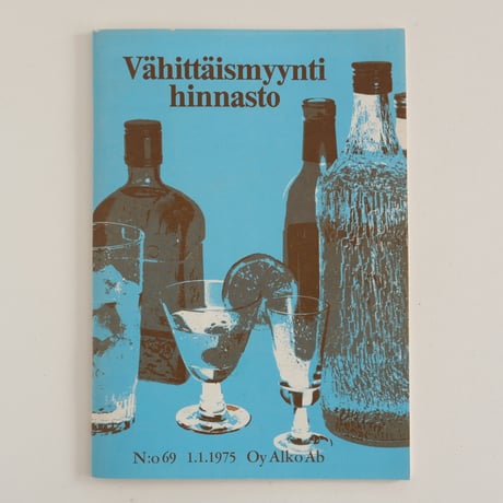 FINNISH LIQUOR STORE 'ALKO' SMALL BOOK