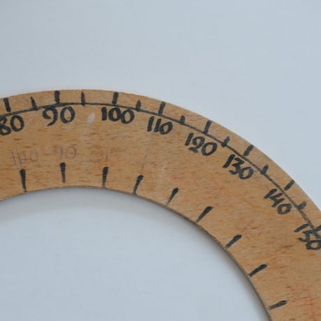 HANDMADE PROTRACTOR