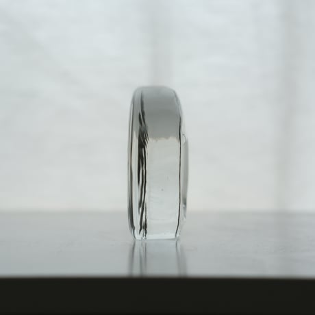 IITTALA CAT GLASS OBJECT