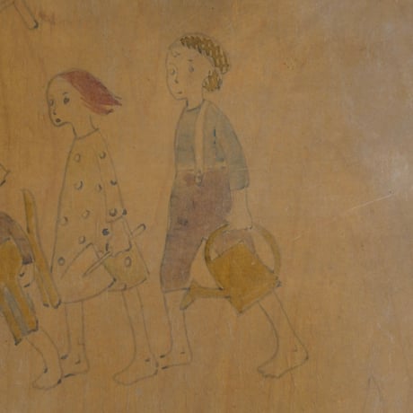 Finnish Wooden Tray (Hand painted)