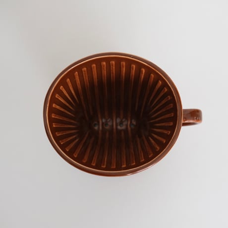 ARABIA BROWN COFFEE DRIPPER 2