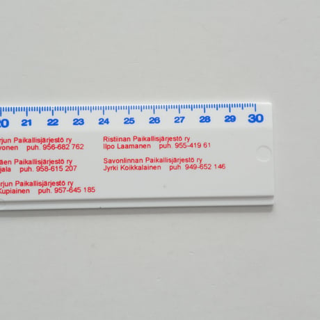 PLASTIC RULER