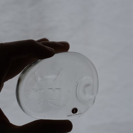 IITTALA GLASS OBJECT