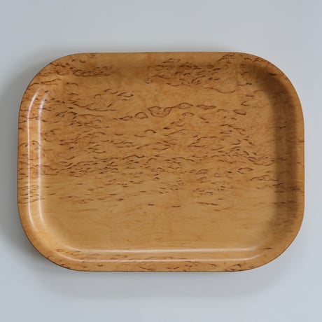BACKMAN CURLY BIRCH TRAY