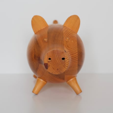 Wooden Piggy Bank