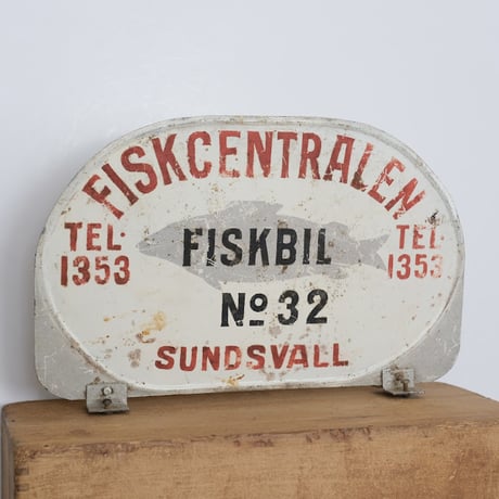 FISH CAR SIGN