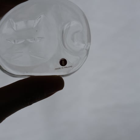 IITTALA GLASS OBJECT