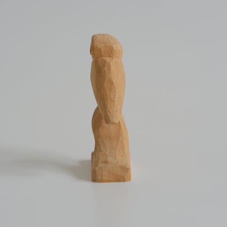 WOOD CARVING OWL