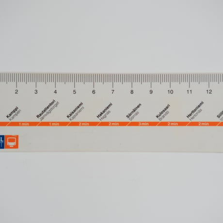 HELSINKI METRO RULER