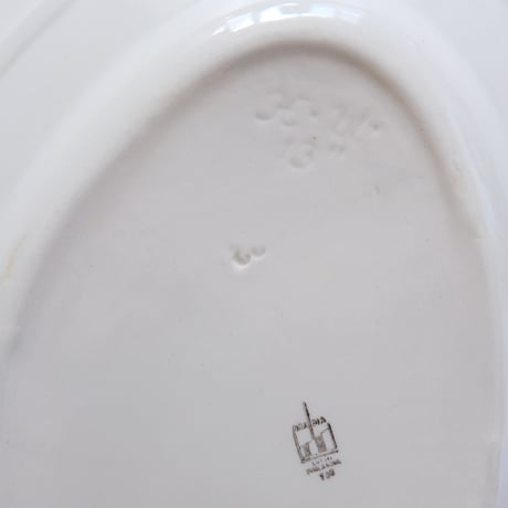 OLD ARABIA 'PT' OVAL PLATE