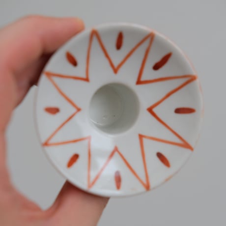 ARABIA HANDPAINTED CANDLE HOLDER