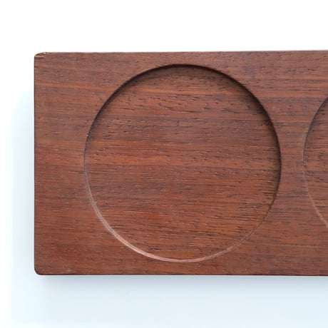 Saara Hopea / Kaj Franck Glass Bowl with Wooden Tray