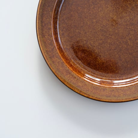 ARABIA BROWN PLATE