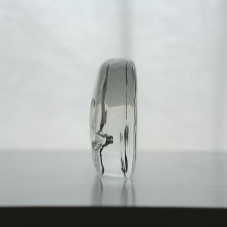 IITTALA CAT GLASS OBJECT