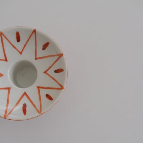 ARABIA HANDPAINTED CANDLE HOLDER