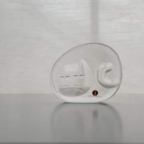 IITTALA GLASS CAT