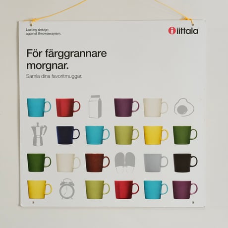 IITTALA TEEMA POSTER