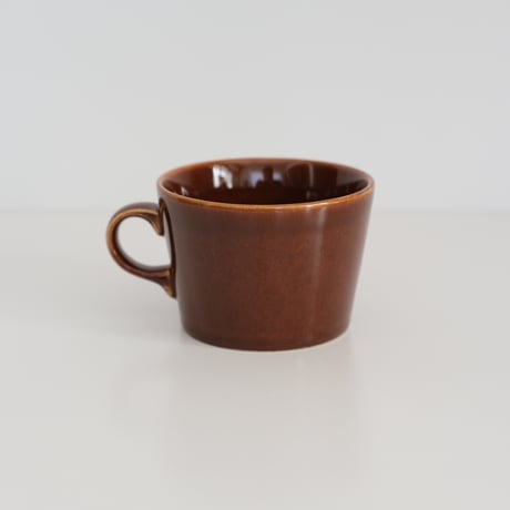 ARABIA KILTA BROWN COFFEE CUP