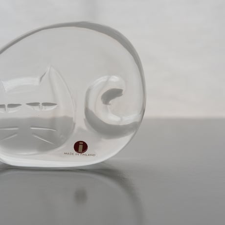 IITTALA GLASS CAT