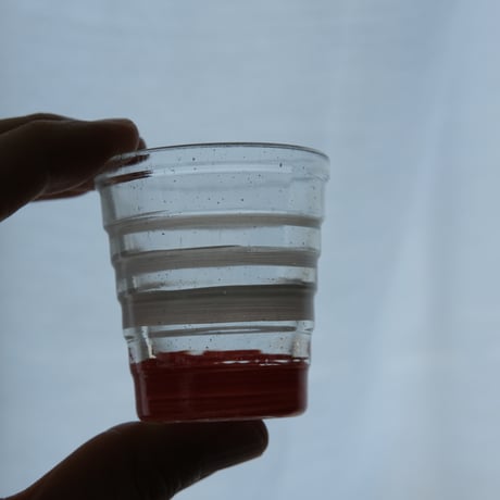 Aino Aalto shot glass (painted A)