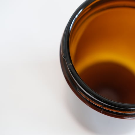 KARHULA GLASS JAR with BLACK LID