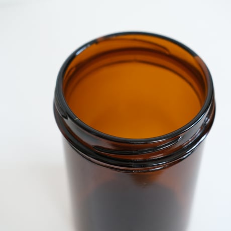 KARHULA GLASS JAR with BLACK LID