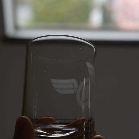 FINNISH NATIONAL RAILWAY VR GLASS TUMBLER