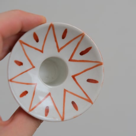 ARABIA HANDPAINTED CANDLE HOLDER