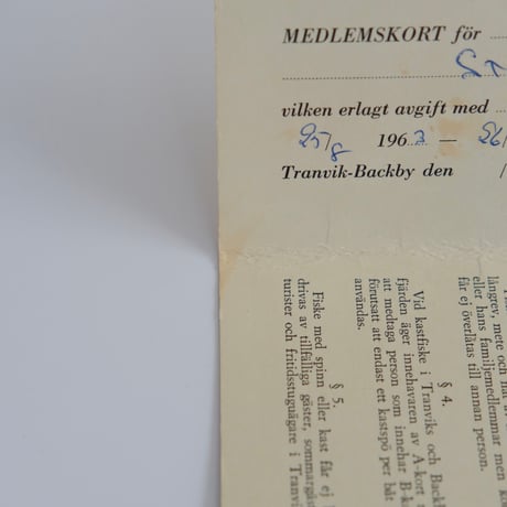 Fishing Tickets