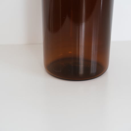 KARHULA GLASS JAR with BLACK LID