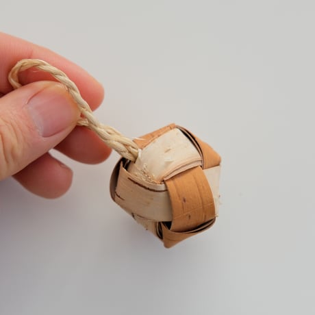 Birch Bark Ornament
