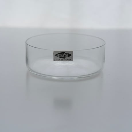 NUUTAJARVI GLASS BOWL (C)