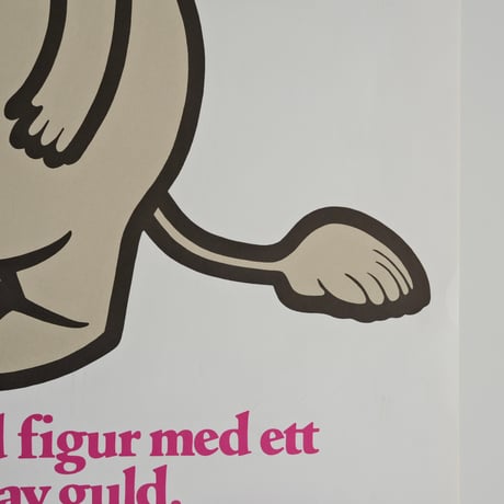 GÖTABANKEN MOOMINPAPPA POSTER