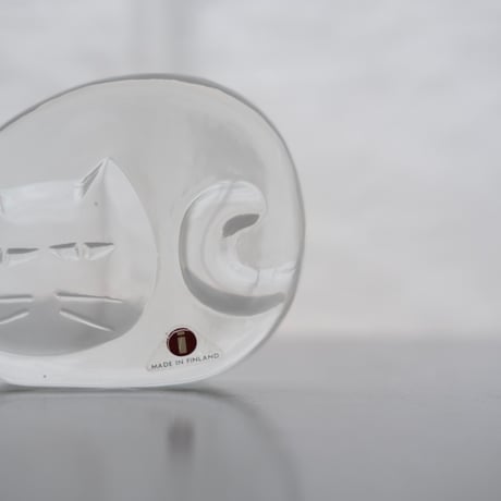 IITTALA GLASS OBJECT