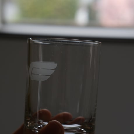 FINNISH NATIONAL RAILWAY VR GLASS TUMBLER
