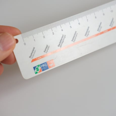 HELSINKI METRO RULER