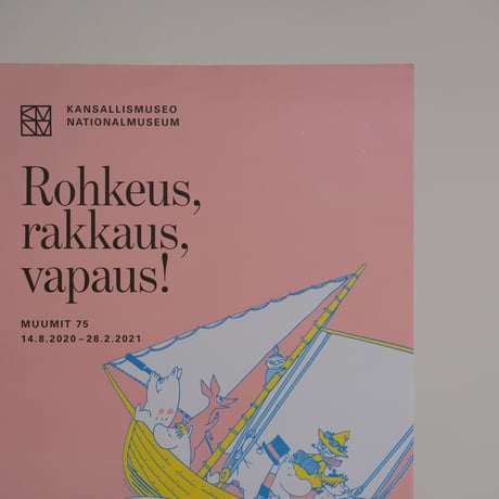 KANSALLISMUSEO MUUMIN POSTER