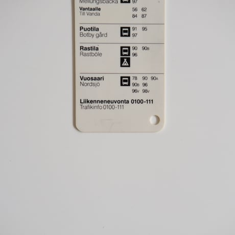 HELSINKI METRO RULER