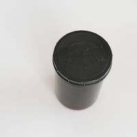 KARHULA GLASS JAR with BLACK LID