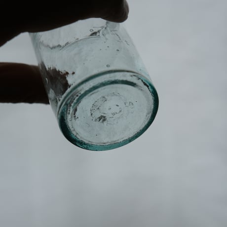 SMALL GLASS JAR