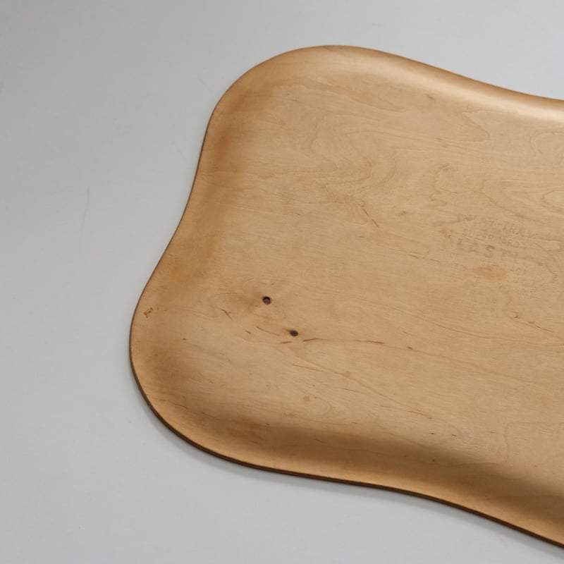 Plywood Tray /タピオウィルカラ Tapio Wirkkala/ Inlayed plywood tray - organ-online.com