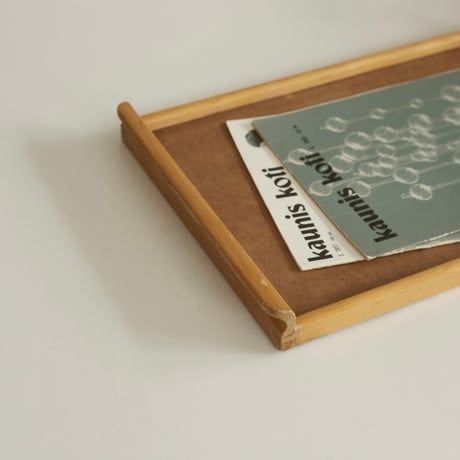 WOODEN TRAY