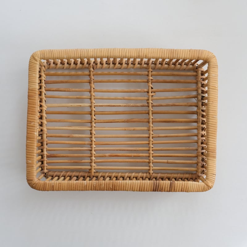 Rattan Tray | SAVEURS BROCANTE